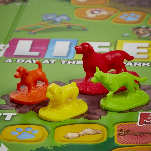NEW The Game of Life A Day at the Dog Park Board Game Family Game Night - Picture 4 of 7